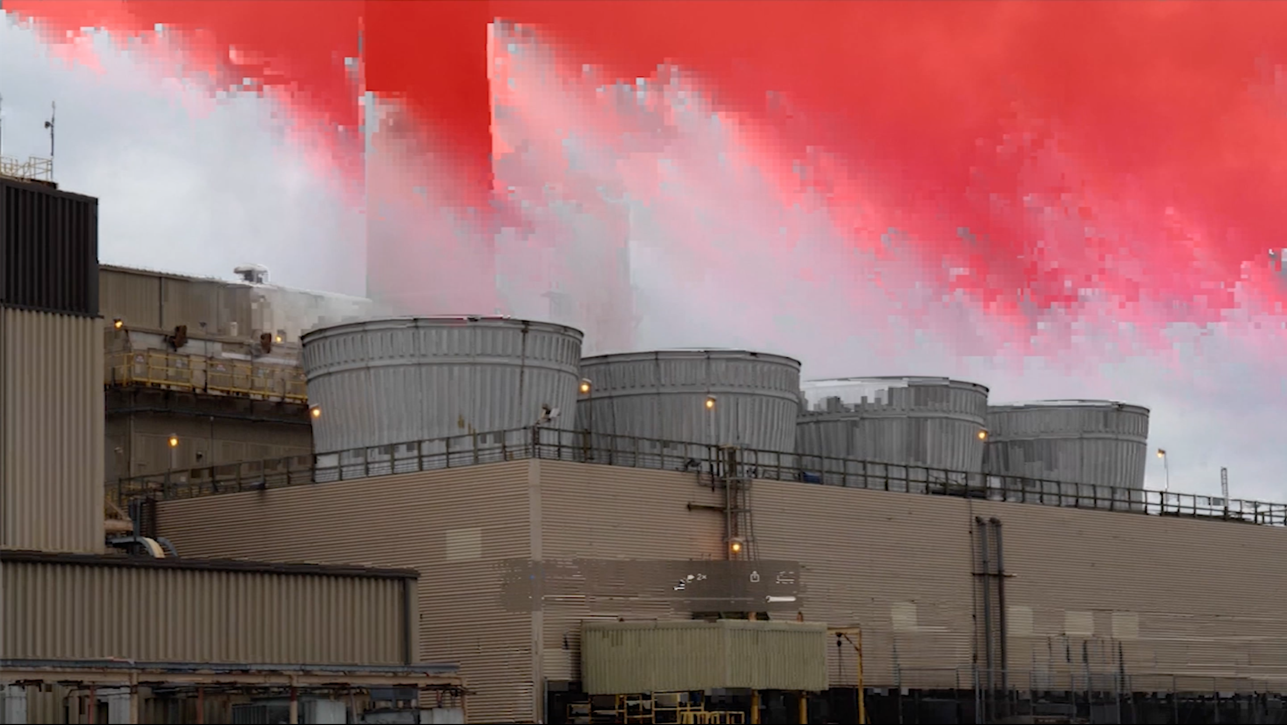 Film still from A Day at the Beach